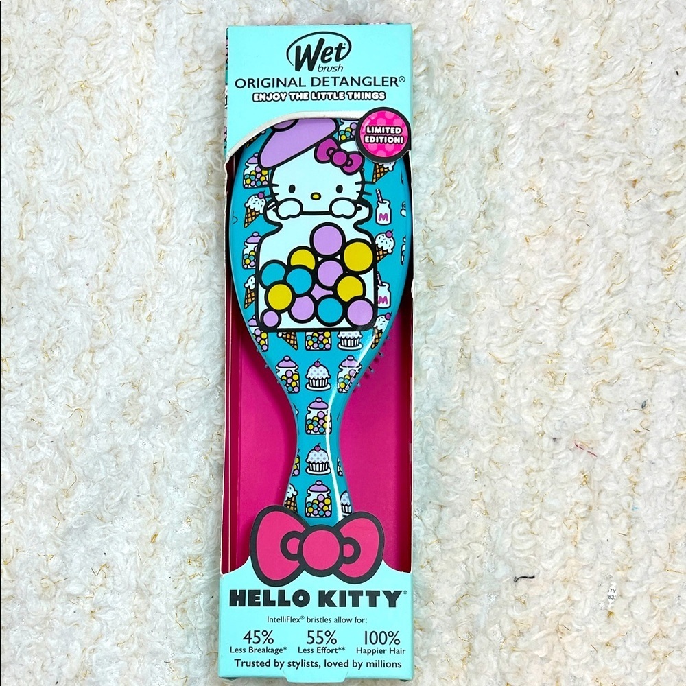 Wet Brush Hello Kitty Original Detangler Limited Edition Teal Gumball‎ Machine